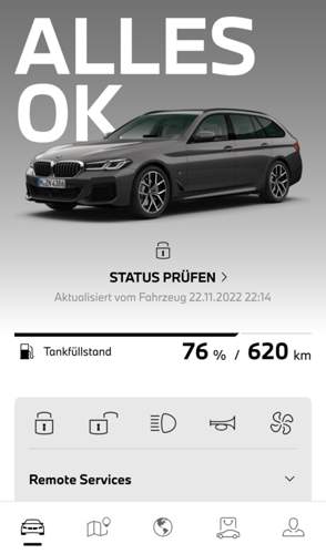 Nach 4xx km!