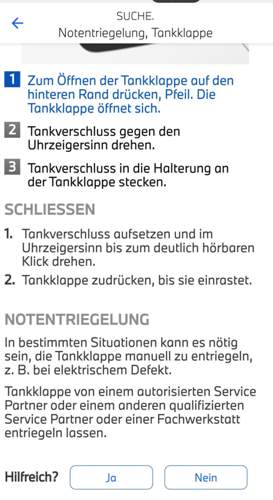 Tankklappe
