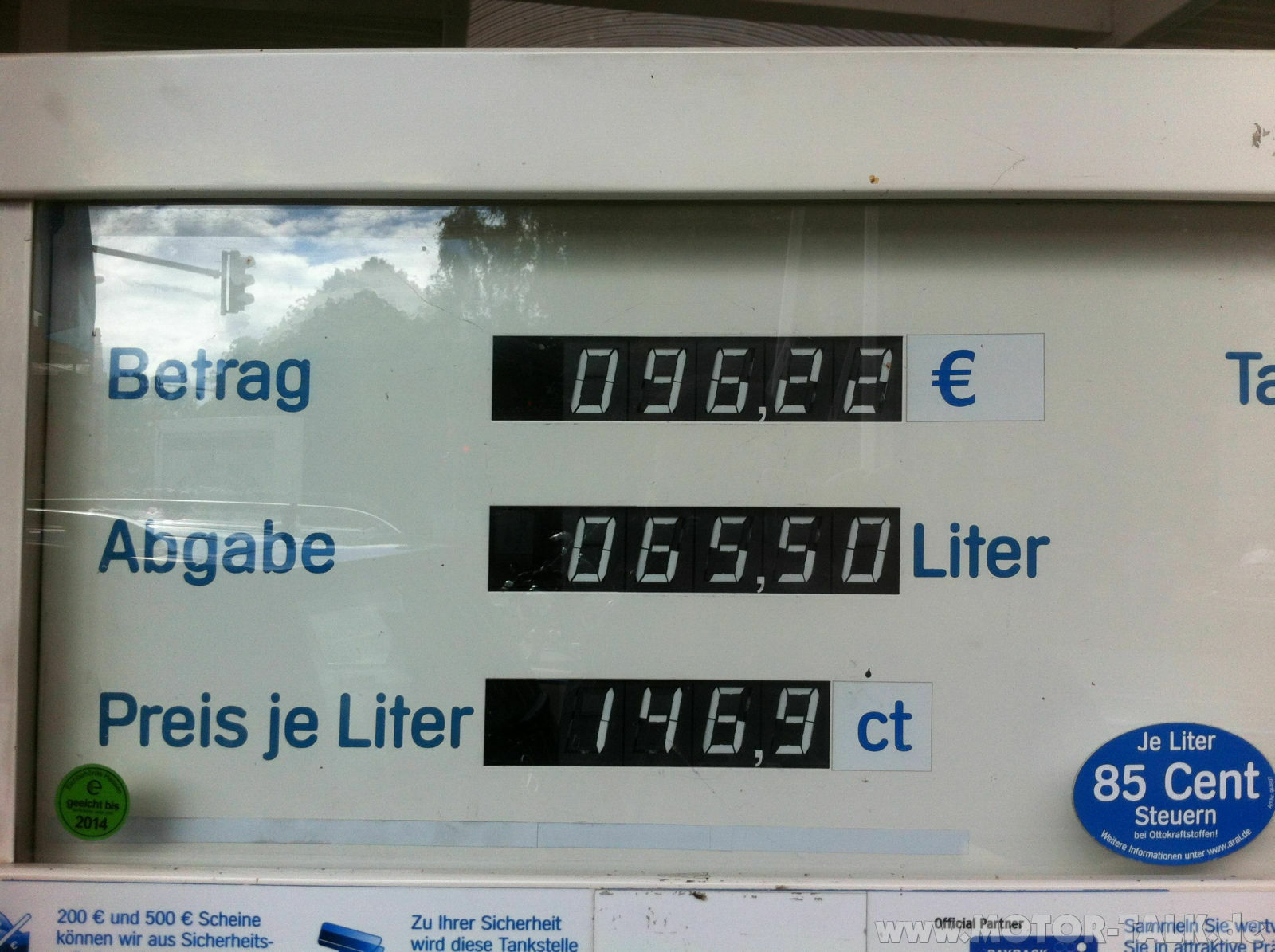 Tankvolumen GLK 220 CDI 4Matic BlueEFF