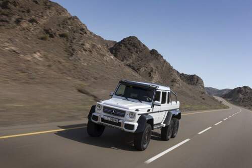 Der Mercedes G 63 AMG 6x6 ist ein Gefährt, wie es die Welt noch nicht gesehen hat.