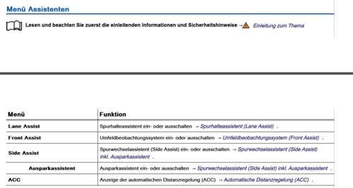 Menue-assistenten