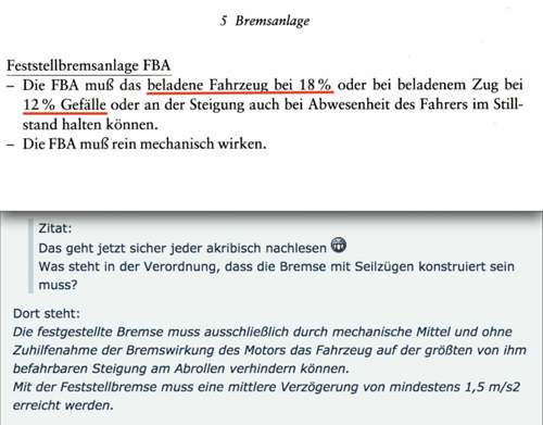 Gesetzl. Vorschrift