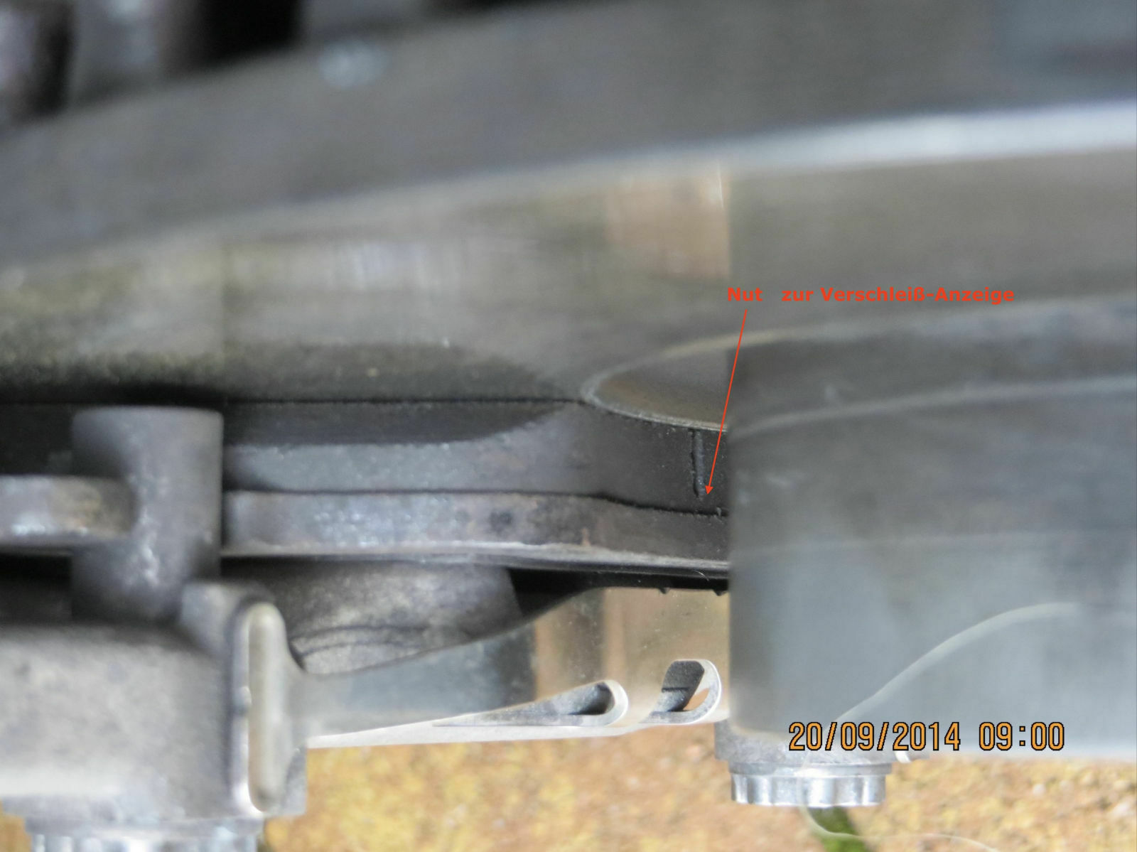 Tausch Bremsen hinten komplett/Bremsbeläge vorn V250d - Rechnungscheck
