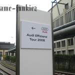 Einfahrt zum Parkhaus