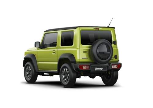 Heckansicht: Suzuki Jimny 2019