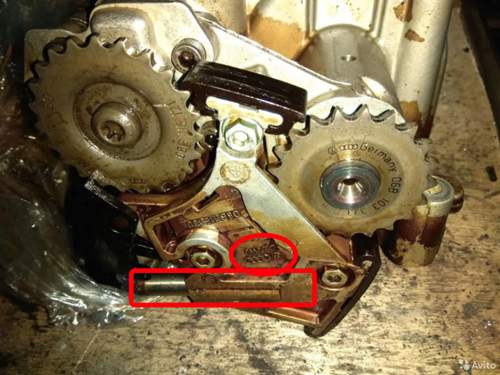 Kettenspanner Ausgleichwellenmodul
