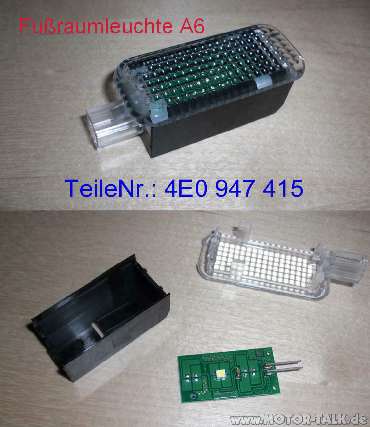 Teilenr. Türausstiegsbeleuchtung