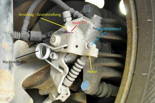 Bremssattel hinten 01