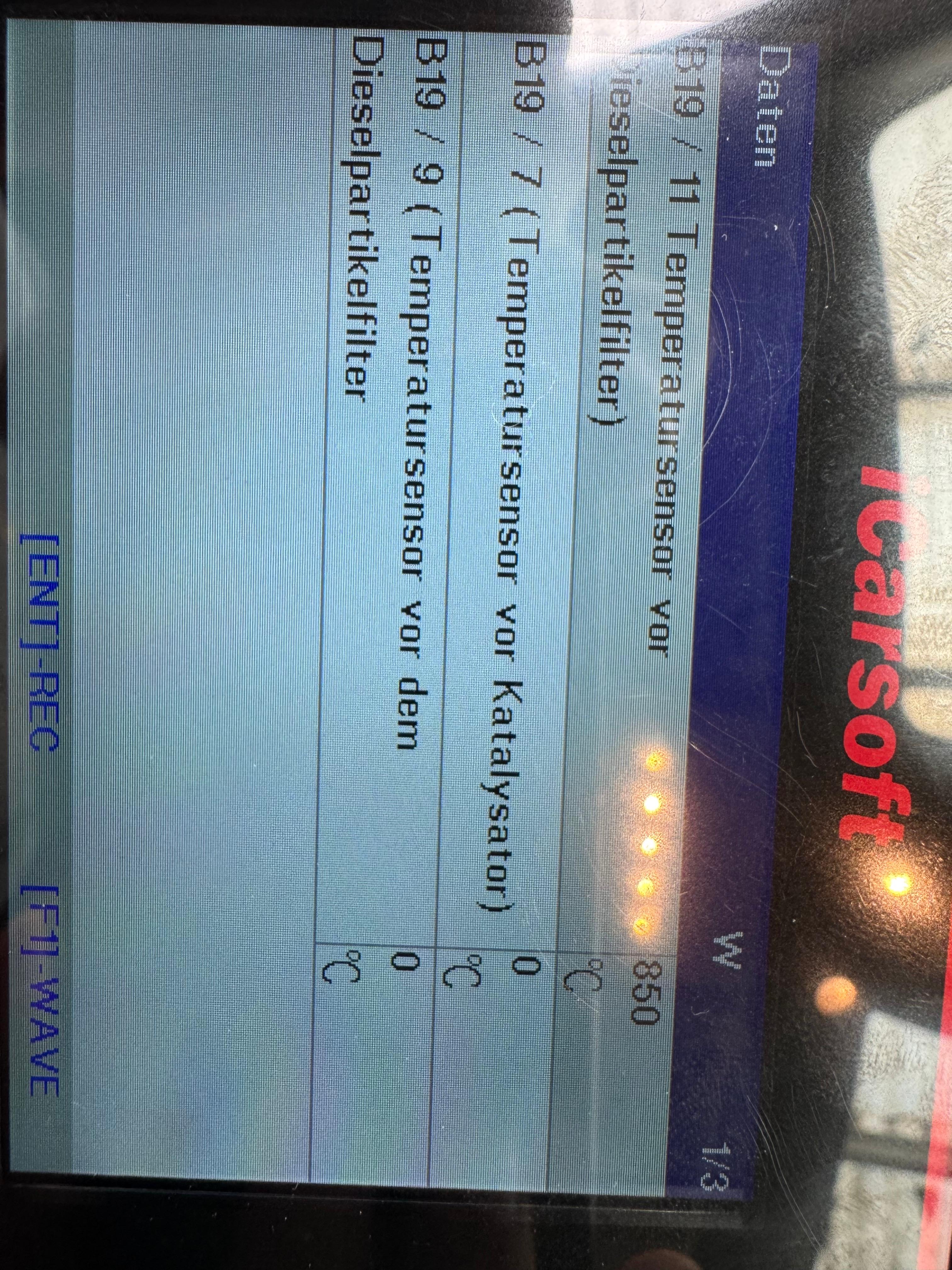 Temperatur Sensor defekt?