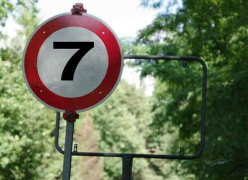 Tempo-7-schild
