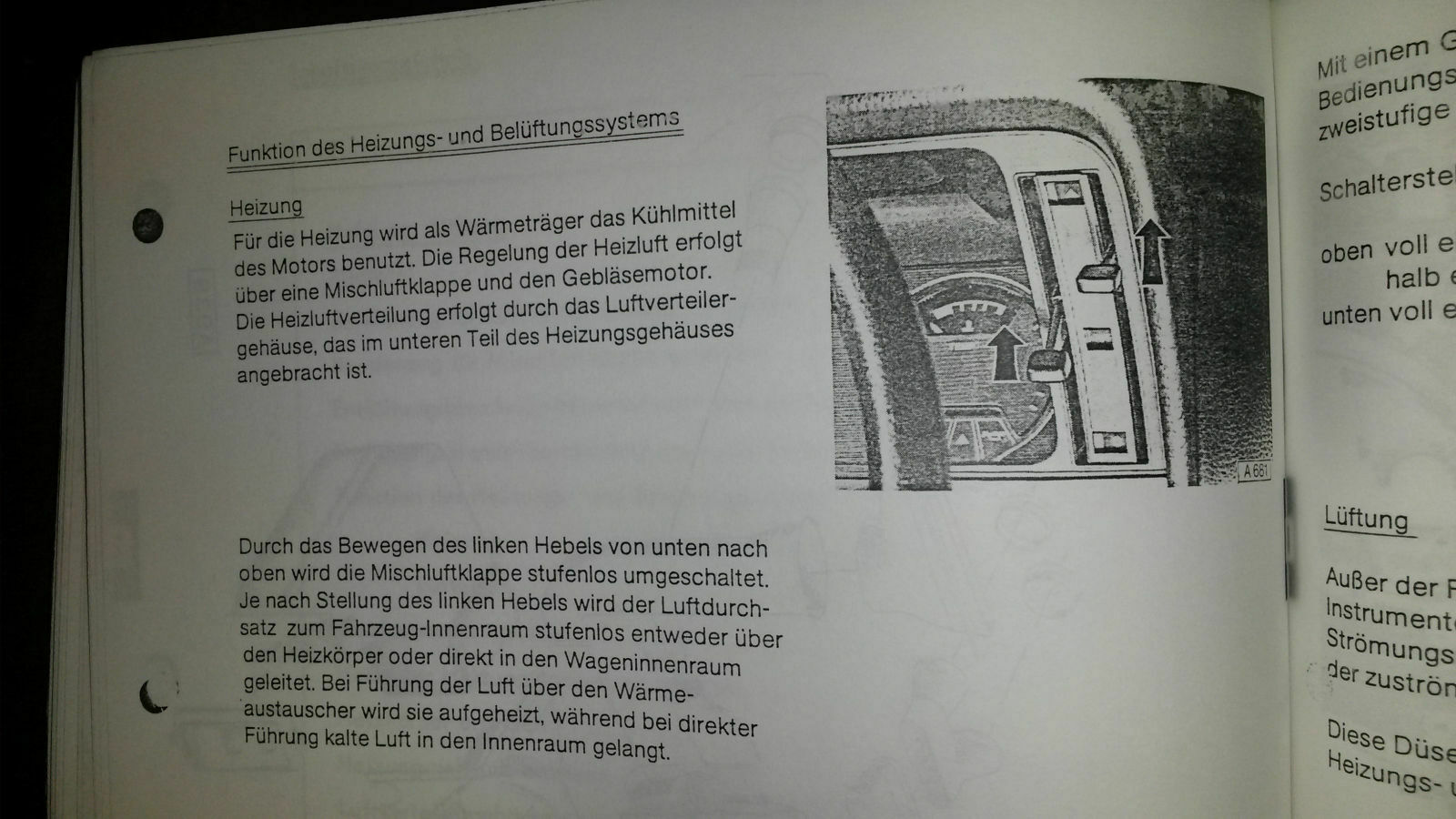 Termperaturanzeige Manta B 2.0 E im roten Bereich