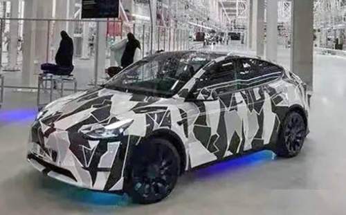 Burlappcar-tesla