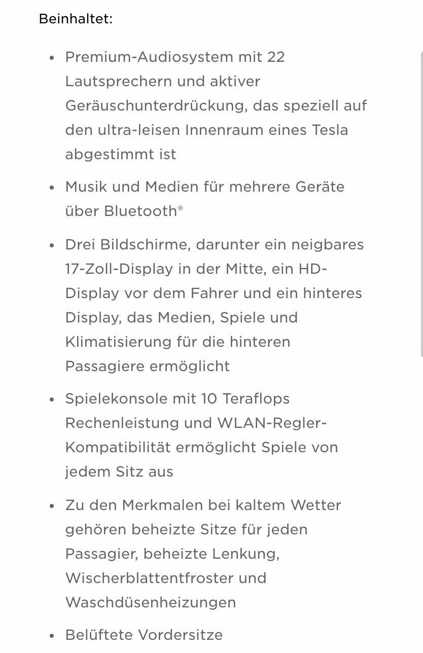 Tesla Model S/X Refresh (ab 2021)
