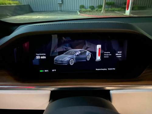 Neues Ladedisplay