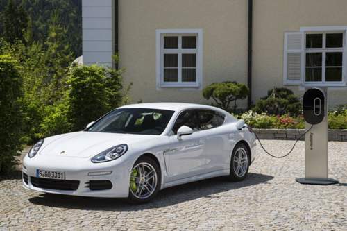 Der Porsche Panamera als Plug-in-Hybrid-Modell
