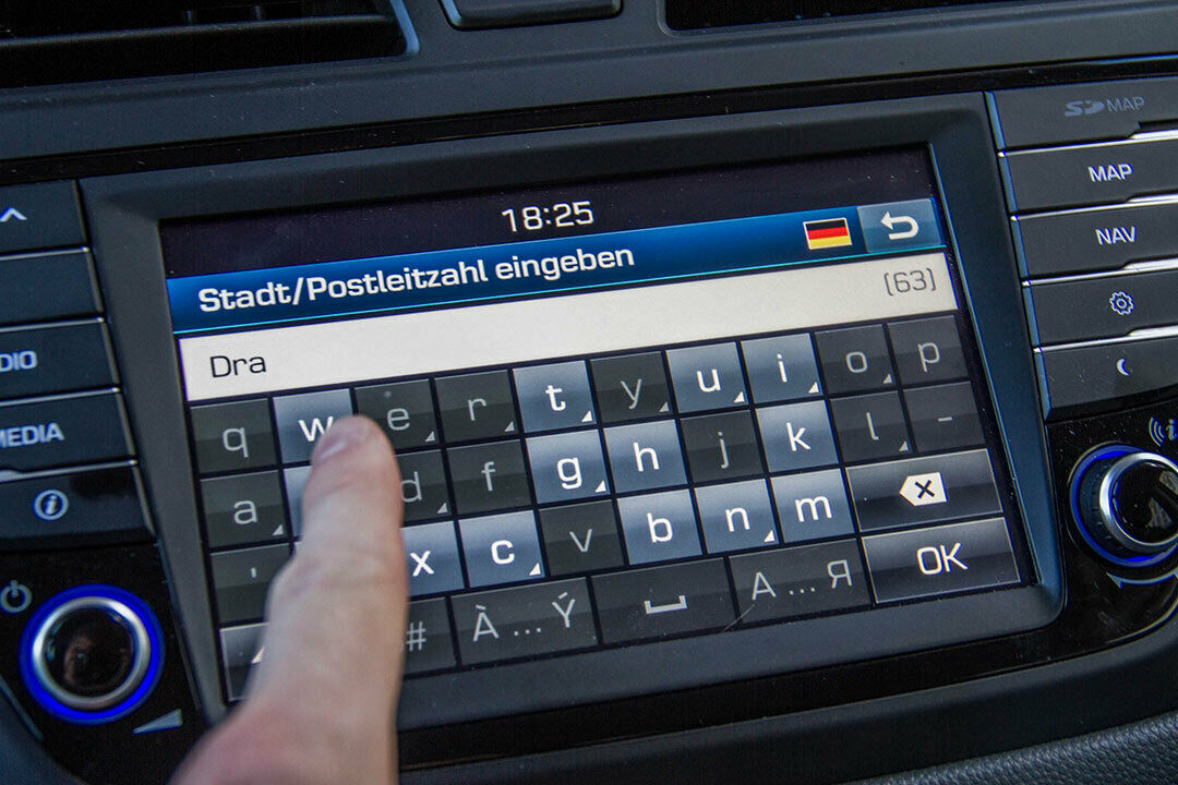 Hyundai i20: Das Navi-System ist Teil des "Premium"-Pakets