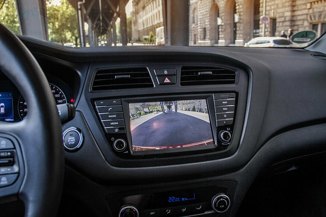 Hyundai i20: Navi und Rückfahrkamera sind ebenfalls an Bord
