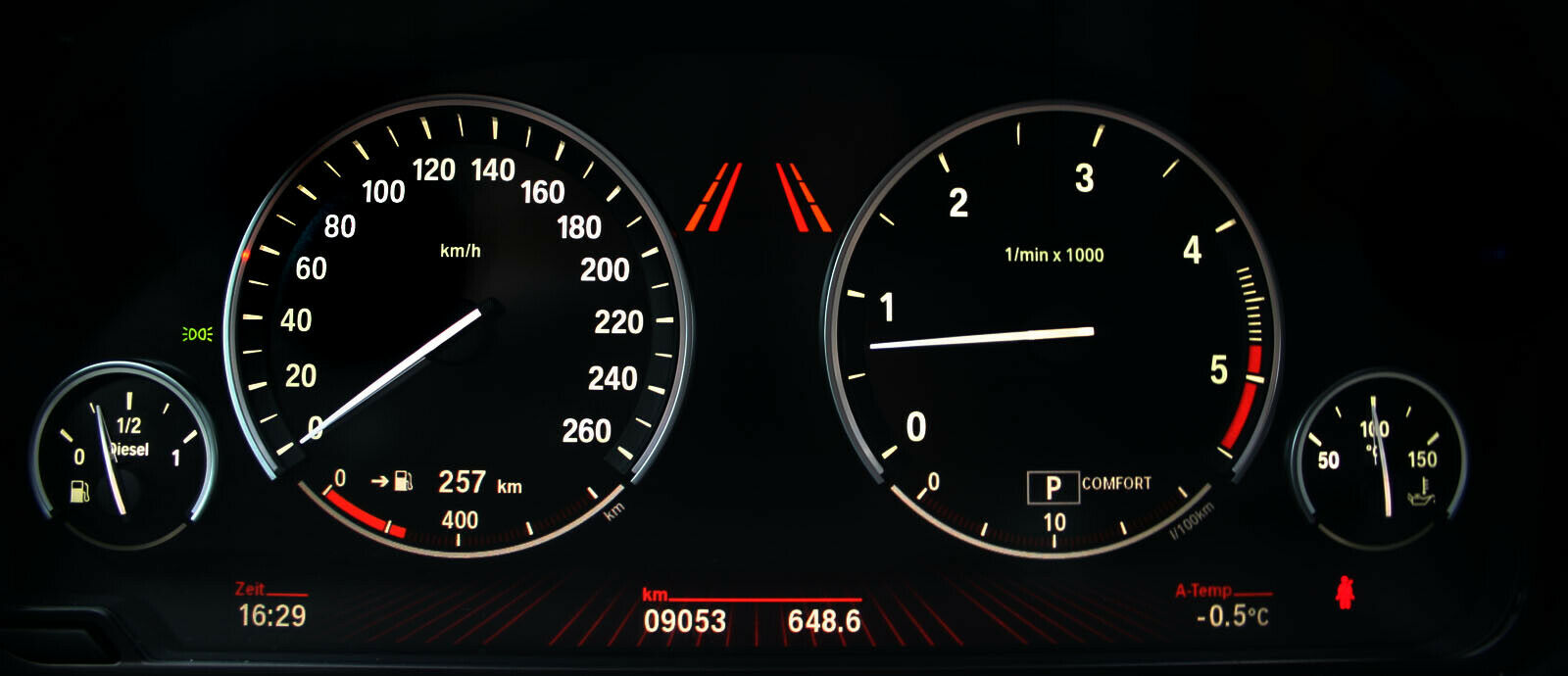 Testfahrt BMW 730D (F01)
