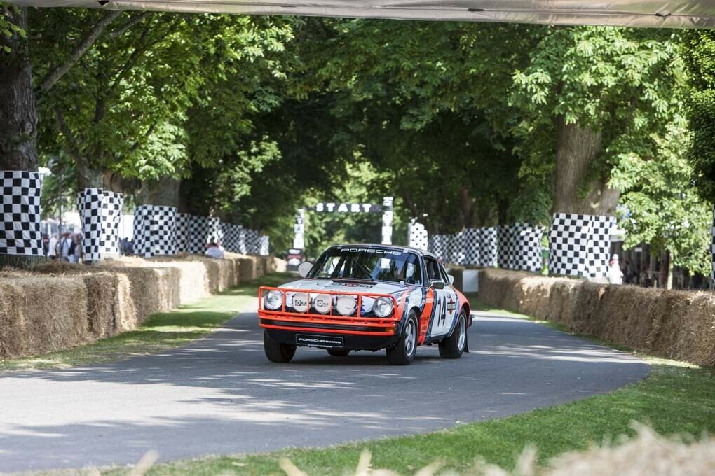 Auf dem Festival of Speed in Goodwood