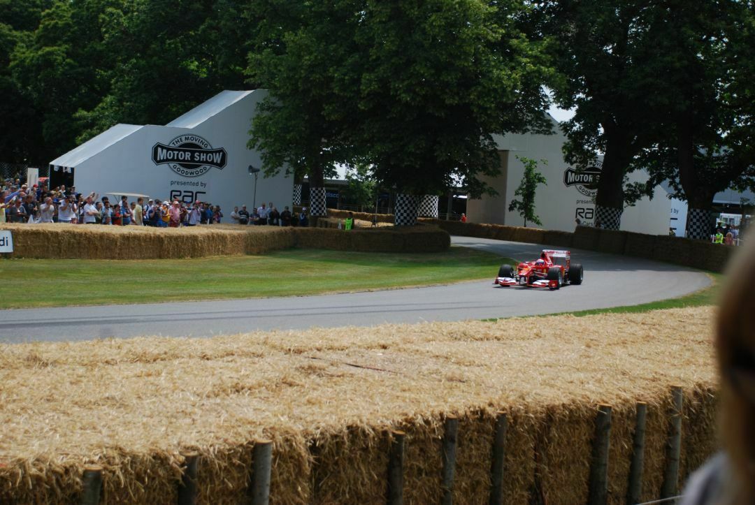 Auf dem Festival of Speed in Goodwood