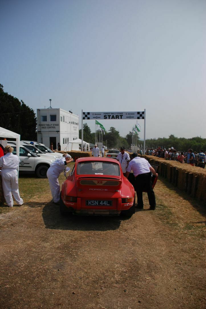 Auf dem Festival of Speed in Goodwood