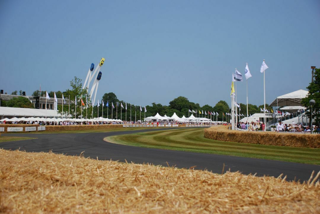 Die Strecke auf dem Festival of Speed in Goodwood