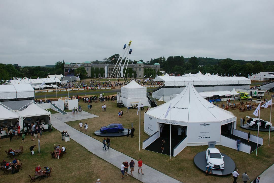 Auf dem Festival of Speed in Goodwood