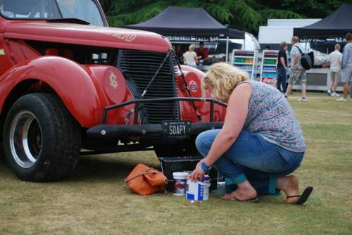 Auf dem Festival of Speed in Goodwood