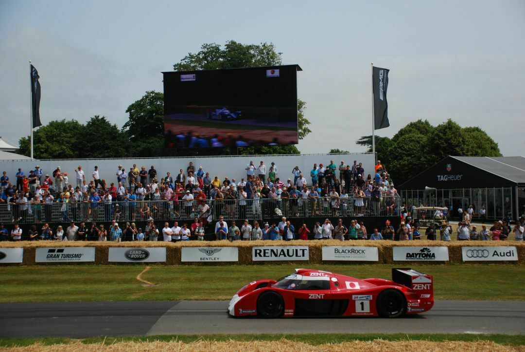 Auf dem Festival of Speed in Goodwood