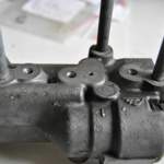 Öffnungen zum Hydraulikteil