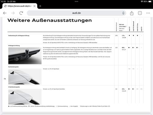 A3-preisliste