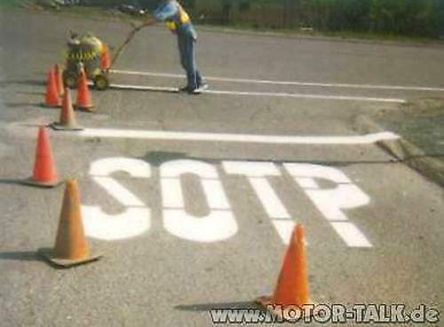 Sotp-auf-strasse
