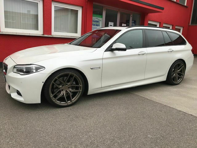 Tieferlegung F10/F11 mit Federn Eibach/Schnitzer/H&R usw.