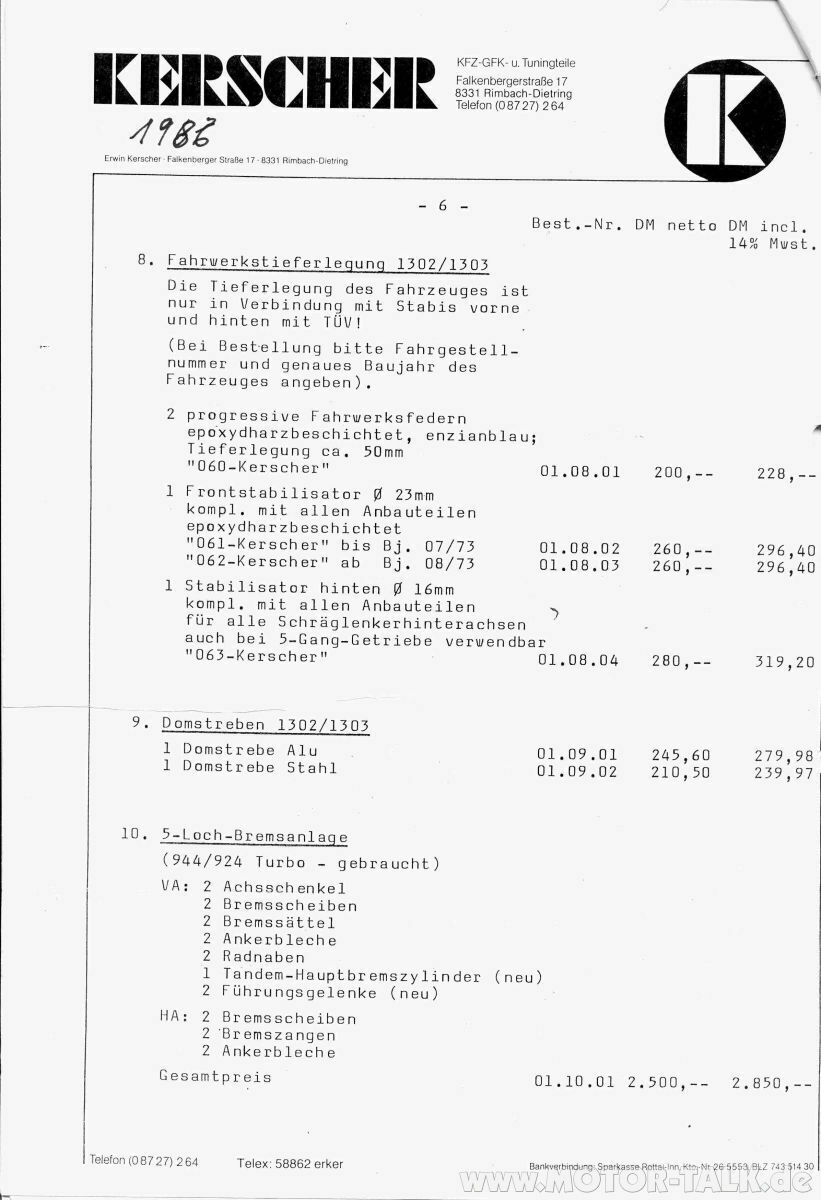 Tieferlegung und H-Zulassung = Problem?