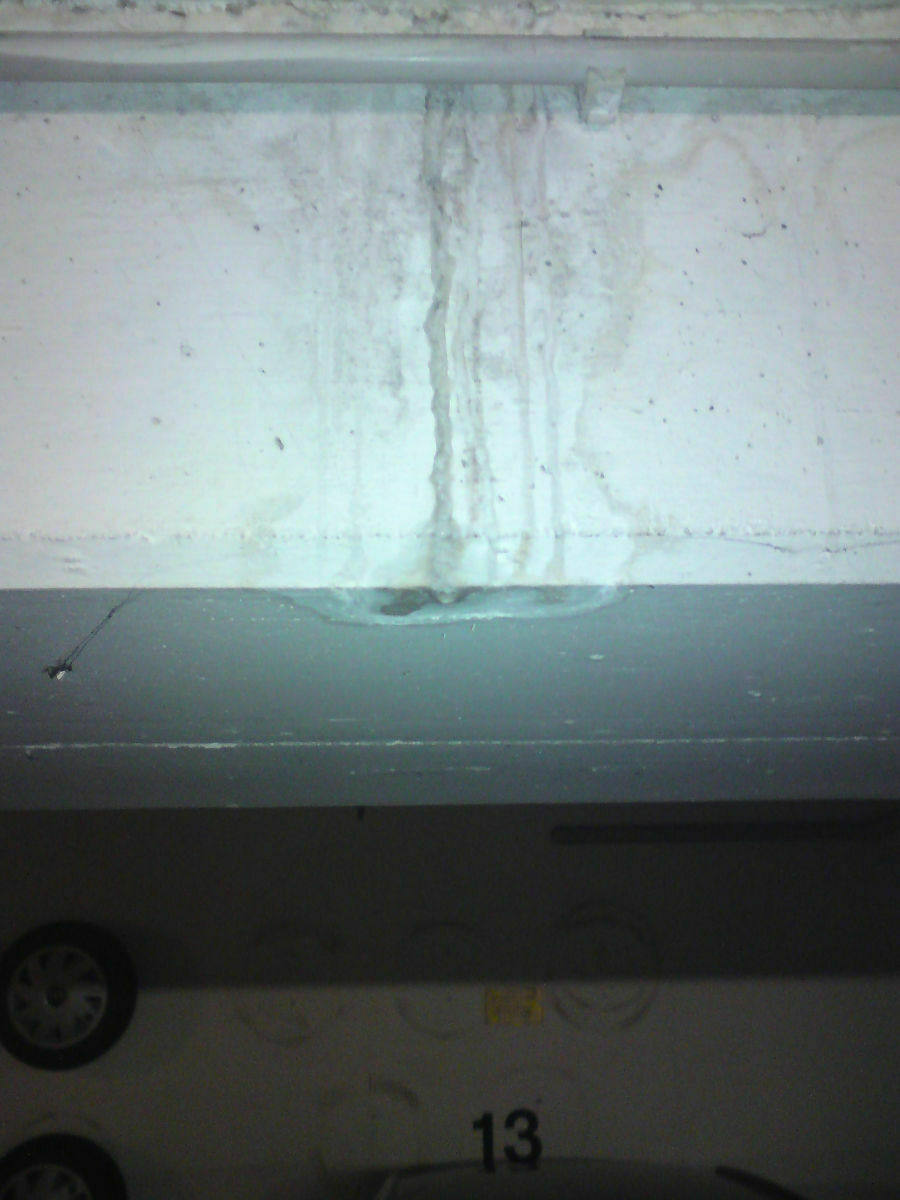 Tiefgarage tropft