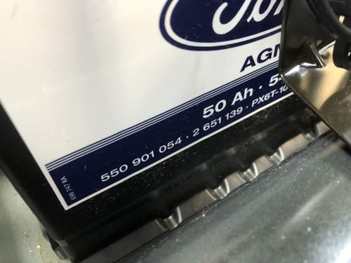 Ford-batterie