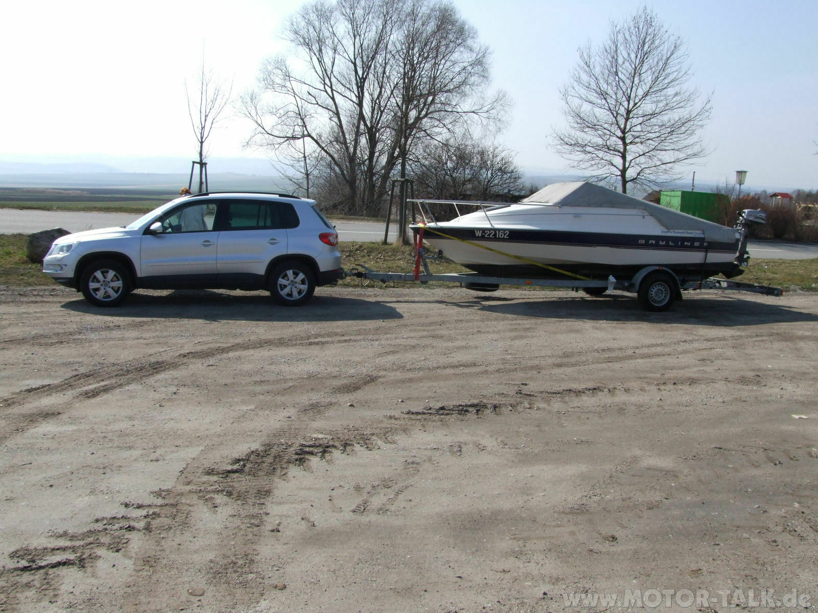 Tiguan mit Anhang......