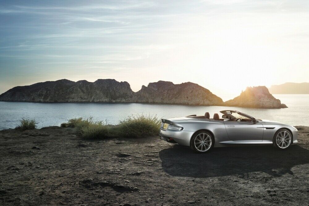 Auf Fotos oft einsam: der DB9.