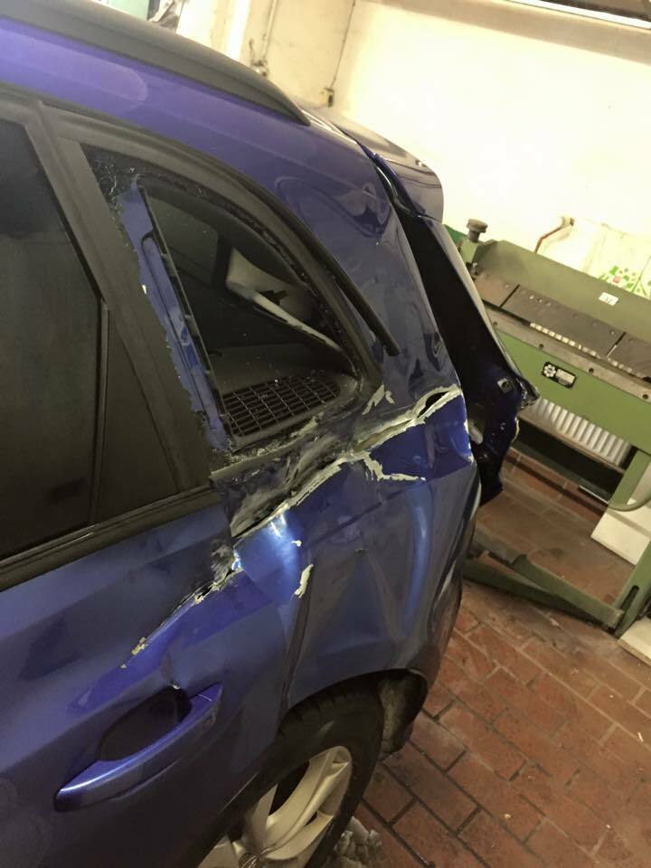 Tolle Überraschung am Abend - Unfallflucht