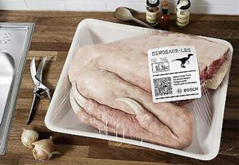 Einkaufen-lustige-lebensmittel-dinosaurier-fleisch
