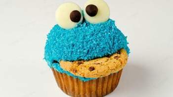 Kruemelmonster-muffins