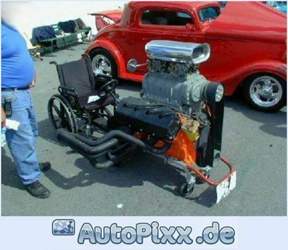 V8-rollstuhl