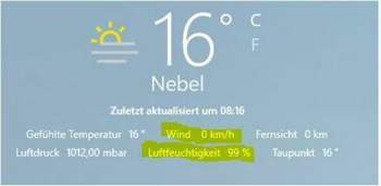 Neblig