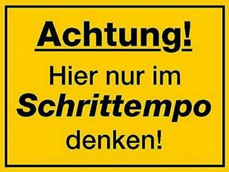 Denken-schrittempo