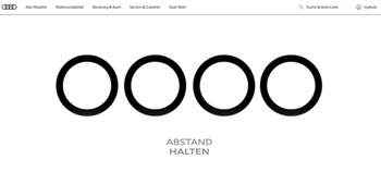 Audi-logo-abstand-halten