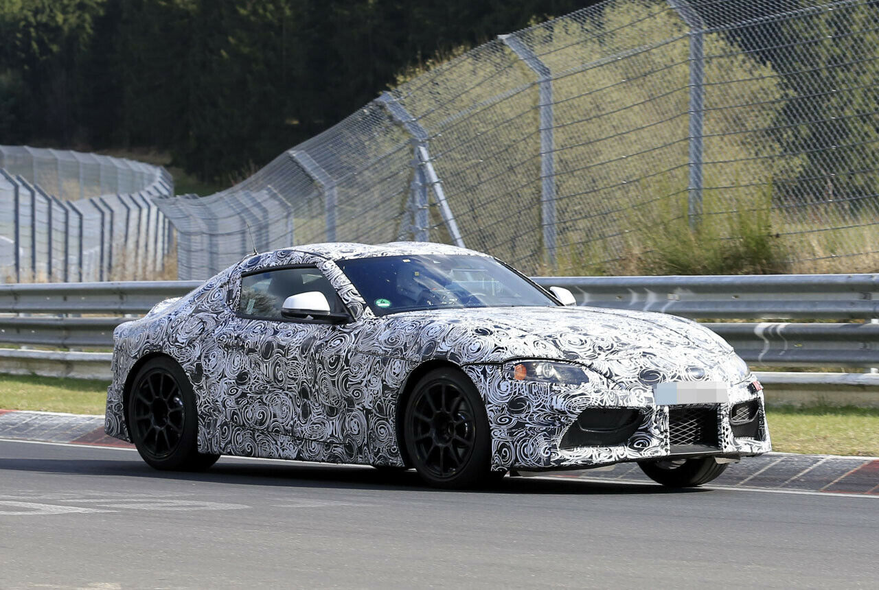 Ein Erlkönig der 90er-Jahre-Legende Toyota Supra wurde bereits auf der Nürburgring-Nordschleife gesichtet