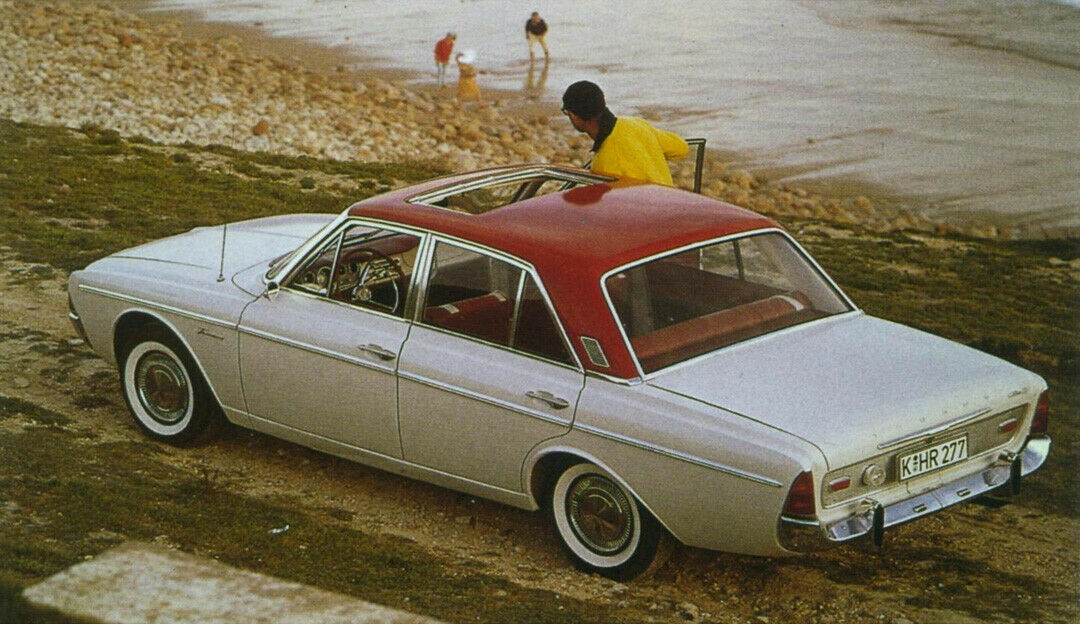 Viel Chrom und klassische Farben: Ford Taunus 20 M P5