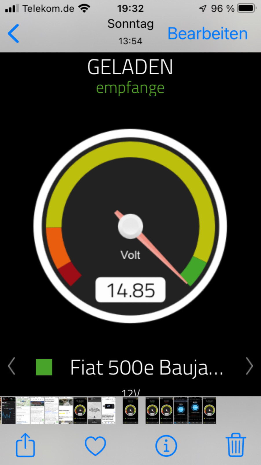 Totalausfall 500e (Starterbatterie?): wer ist noch betroffen?