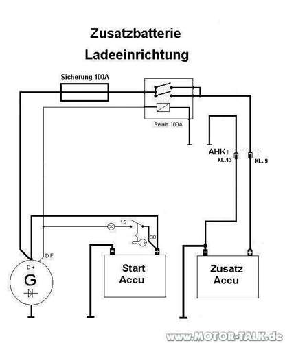 Zusatzbatterie-lade-trenn-starteinrichtung-ueber-die-haengerkupplung