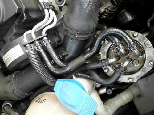 VW Touran 1T2 2,0 TDI Kraftsoffleitung